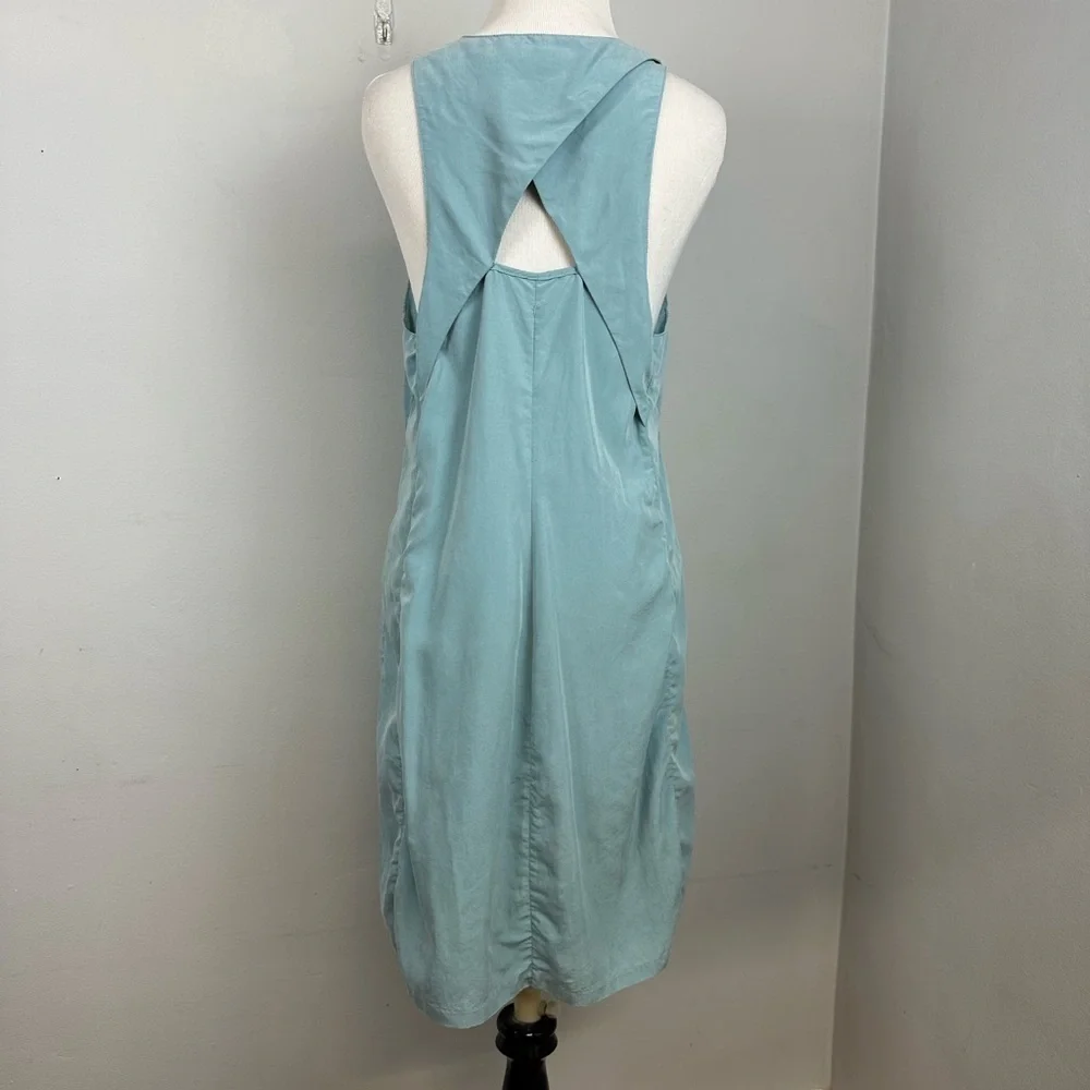 Calvin Klein Dusty Blue Sleeveless Shift Dress